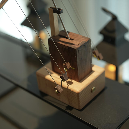 Wooden manta ray, automaton manta ray, manta ray music box, mechanical manta ray, decoration, wood art, statue, sculpture, home decor, wood carving, handmade, can be manually moved